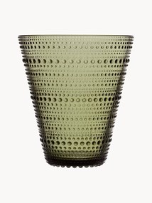 Vaso in vetro Kastehelmi, alt. 15 cm