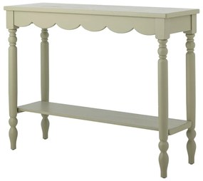 Tavolo consolle verde chiaro in pino massiccio 36x106 cm Salla – Bloomingville