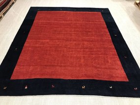 Gabbeh Tappeto persiano 330x380 Rosso (Iran) Annodato A Mano