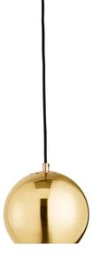 Ball Lampada a Sospensione Ø18 Solid Glossy Brass - Frandsen