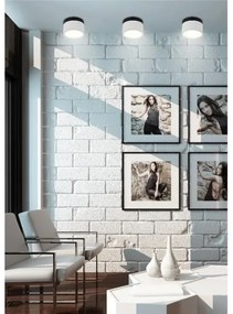 Faretto  LED  TUBA LED/9W/230V bianco/nero