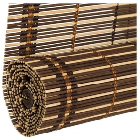 Tenda a rullo in bambù marrone scuro 120x180 cm Natural Life - Casa Selección