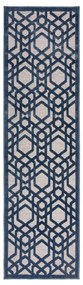 Tappeto blu per esterni 66x230 cm Oro - Flair Rugs