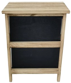 ZAZU - mobiletto in legno con cassetti