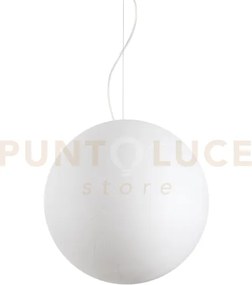 Carta lampadario sospeso d.50cm effetto carta 1 luce attacco e27