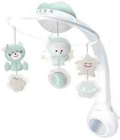 Infantino - Culla mobile con melodia e proiettore 3in1 3xAAA verde