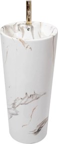 Lavabo monolitico Blanka Marble