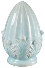 Statua Decorativa 17,5 x 17,5 x 25,5 cm Turchese