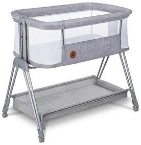 Lionelo - Culla per bambini 2in1 LUNA grigio