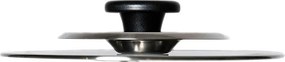 Coperchio Magico Antiodore Ø22 cm Ventur Magic in Acciaio Inox Pomolo Nero...