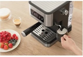 Sencor - Macchina da caffè espresso a leva 1050W/230V nero/cromo satinato