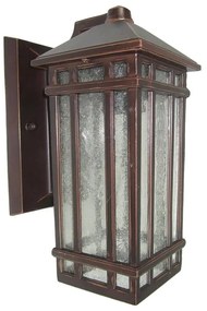 Applique classico chic da esterno GZH-CHW2 nero IP43 1X E27 ELSTEAD
