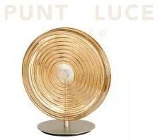 Lumetto jokey ambra diametro 30cm led 3000k 720lm 12w h.33cm