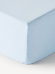 Lenzuolo con angoli boxspring in flanella Biba