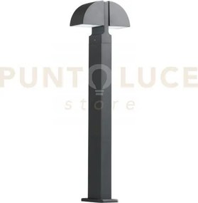 Palo led idem orientabile antracite in metallo 8w 840lm 4000k ip44 ...