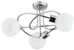 Lampada da soffitto MAMBO 3xE27/15W/230V cromo lucido