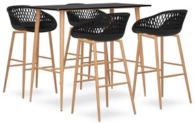 Set Da Bar 5 Pz Nero /