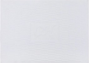 Asciugamani e teli da bagno in cotone bianco in un set di 4 pezzi Linda - Foutastic