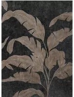 Coordonné Carta da parati panoramica Leaves Shadow - Silver