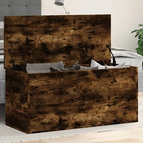 Contenitore Rovere Fumo 100x42x46 Cm Legno Multistrato /