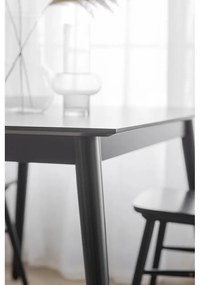 Tavolo da pranzo nero , 140 x 90 cm Lotta - Rowico