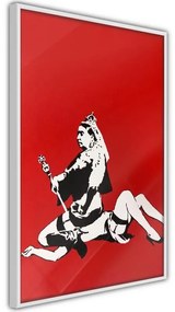 Poster Banksy: Queen Victoria