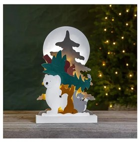 Eglo 411293 - Decorazione LED natalizia FOREST FRIENDS 10xLED/0,03W/2xAA