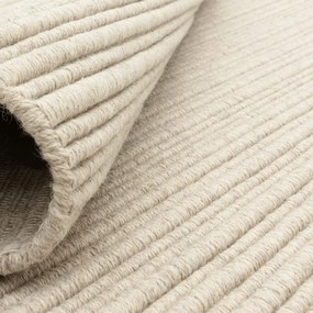 Tappeto avorio in misto lana tessuto a mano 160x230 cm Ravine – Asiatic Carpets