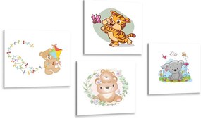 Set di quadri – Animali per bambini