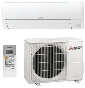 Condizionatore a muro monosplit inverter MITSUBISHI ELECTRIC MUZ-HRK25 9000 BTU classe raffreddamento A++, classe di riscaldamento A+, bianco