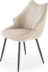 Sedia K543 in tessuto beige