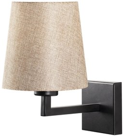Lampada da parete nera/color crema ø 18 cm Profil – Opviq lights