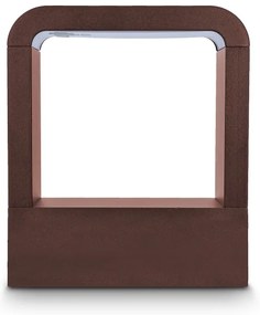 Brilagi - Lampada LED da esterno BARI LED/7W/230V 3000/4000/6000K marrone IP54