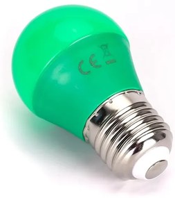Lampadina LED G45 E27/4W/230V verde - Aigostar