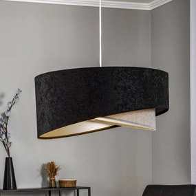 Maco Design Lampada a sospensione Vivien tricolore nero/grigio/argento