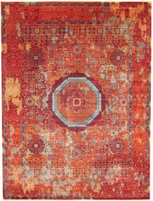 Mamluk Tappeto orientale 360 x 270 Rosso (Pakistan) Annodato A Mano