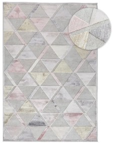 Tappeto grigio , 60 x 110 cm Margot Triangle - Universal