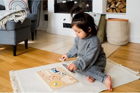 Puzzle in legno (6 pezzi) Safari - Kindsgut