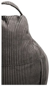 Puof a sacco color menta con rivestimento in velluto a coste Play Amuse – SLOWDOWN