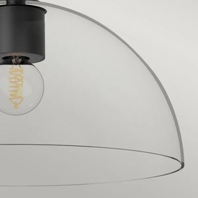 Alora Mood ALM-JUDE-SF-MB-CL - plafoniera JUDE 1xE27/60W/230V, Ø 30,5 cm, nero