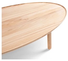 Tavolino in rovere naturale 80x150 cm Mu - Gazzda