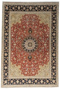 Tabriz Tappeto 300x200 Rosso (Iran) Annodato A Mano