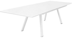 Tavolo da giardino allungabile Zante 200 300x75x110 cm - bianco