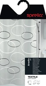 Tenda per doccia 180x200 cm Anello – Spirella