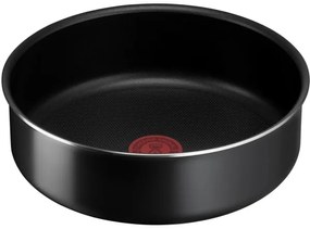 Tefal - Set di pentole 10 pz INGENIO EASY COOK &amp; CLEAN BLACK