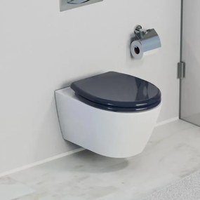 Schütte 82304-A - Sedile WC ANTRACITE SoftClose in Duroplast