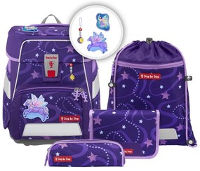Zaino scuola SPACE - set da 5 pezzi, Step by Step Pegasus Emily