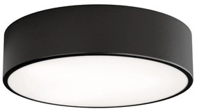 Plafoniera con sensore CLEO 2xE27/24W/230V d. 30 cm nero