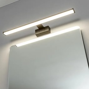 Brilagi - VESTRA LED Specchio da bagno con luce 12W/230V 60 cm IP44 Nero