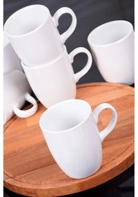 Set di 6 tazze in ceramica bianca - My Ceramic